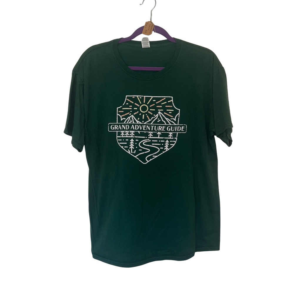 Hand Embroidered Thrifted T-Shirt